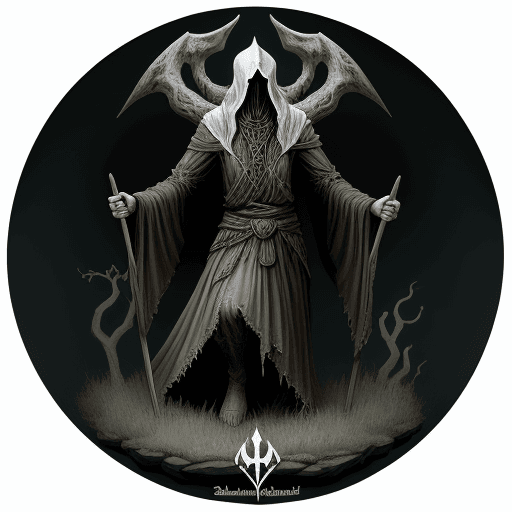 AI generated: Noonwraith from Slavic mythologyk