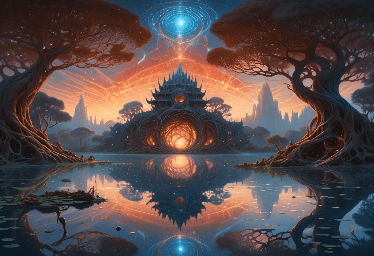 AI generated: (art by Tomasz Alen Kopera:1.0) and James Jean and Bastien Lecouffe-Deharme, detailed art, masterwor...