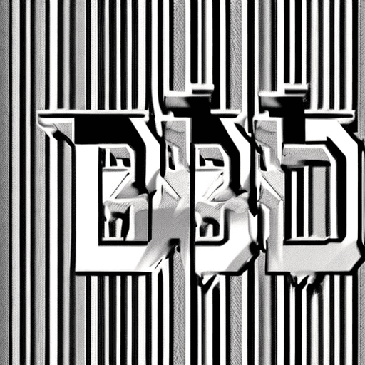 AI generated: letters SP vector logo, simple, black and white, Adobe illustrator
