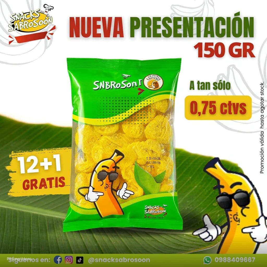 AI generated: Snack sabroson