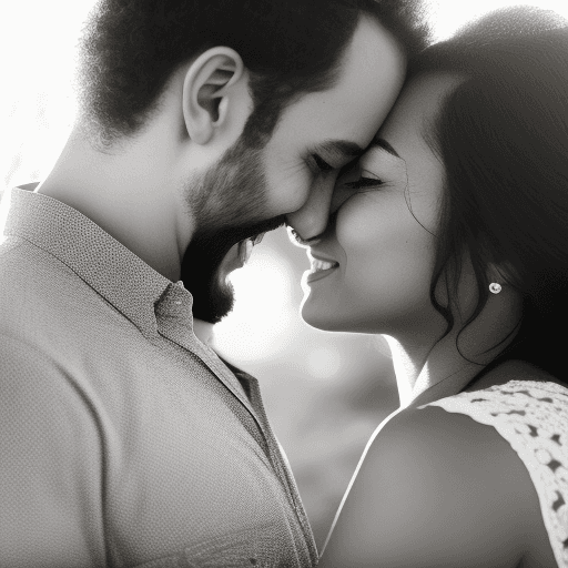 AI generated: a couple in love