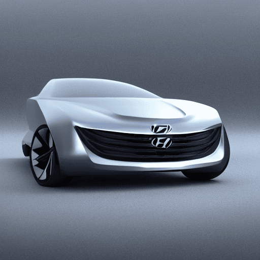 AI generated: Hyundai angular concept car, 3d render, unreal engine 5, octane render, 4k, low contrast, ray tracin...