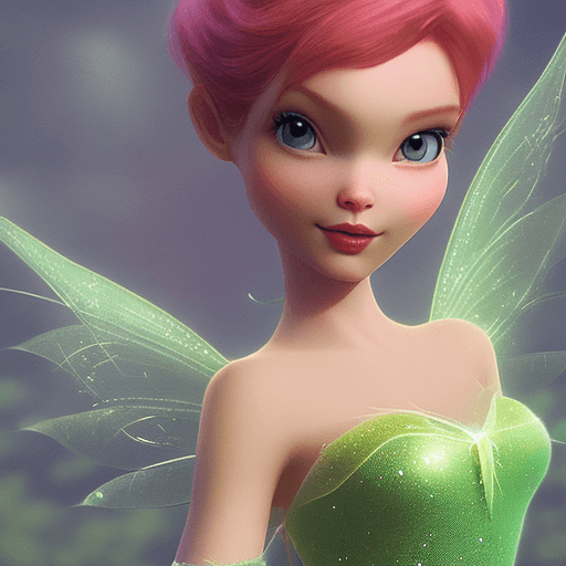 AI generated: create fairy looks like tinker bell