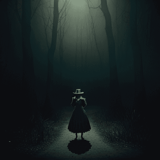 AI generated: autochrome of a creepy Jack the ripper, light leak, unreal engine, 8k, photo realistic, matte horror...
