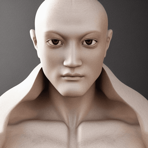 AI generated: Truly Perfect Male Anatomy It is the shape of a monk in Buddhism. +has a face like my profile+beauti...