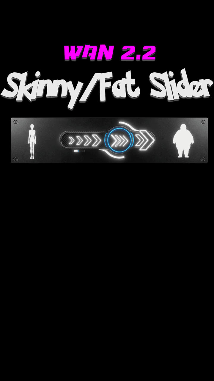 [Wan2.2] Skinny/Fat slider