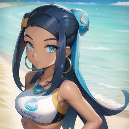 Pokemon - Nessa / Rurina [SD 1.5 Character LoRA]