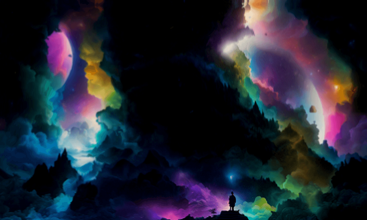 AI generated: ((abstract illusionism)), 8k full wide focus, (Masterpiece:1.2), ((surreal)),cinematic still, ((phot...