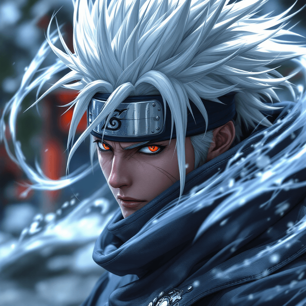 AI generated: tobirama senju from the second hokage Naruto Shippuden, 8k 