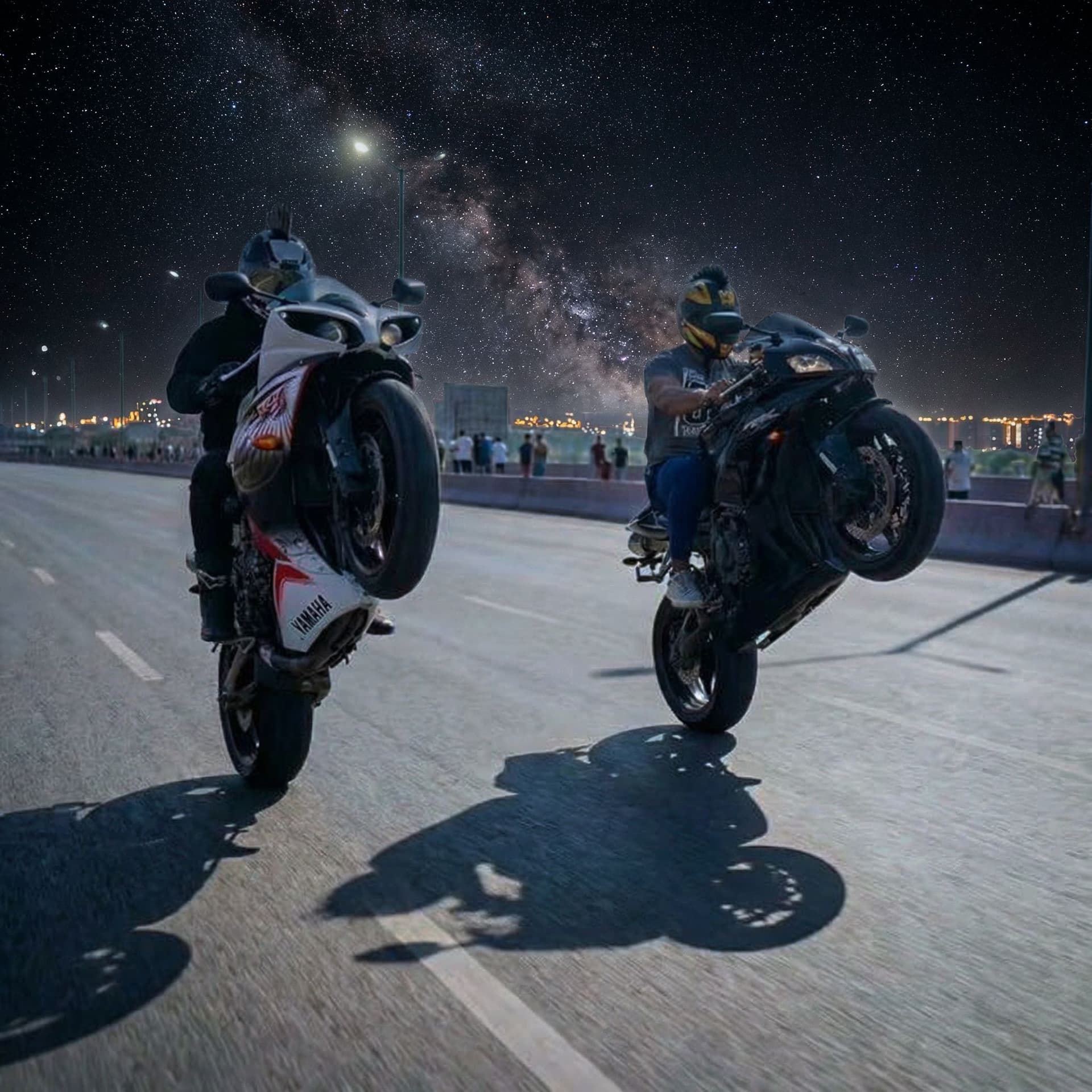 AI generated: Night sky