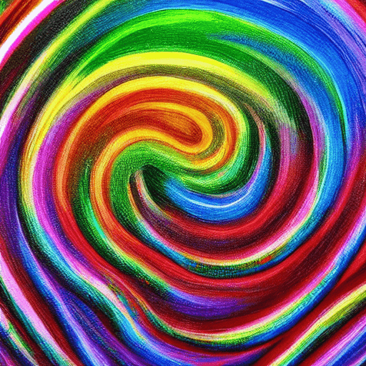 AI generated: Rainbow, extremely detailed