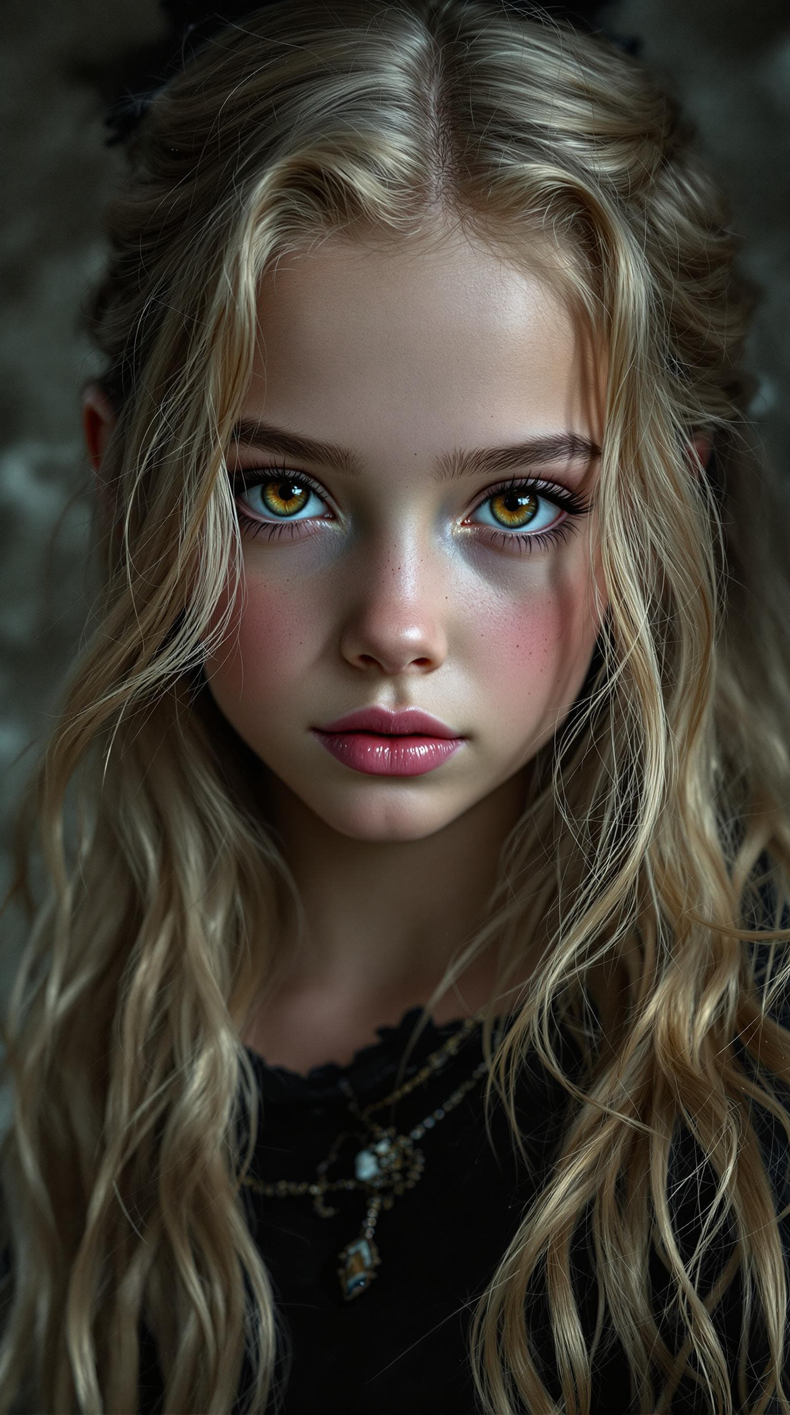 AI generated: a professional photo of a exceptionally of the most beautiful girl in the world,  (age 7) (masterpie...