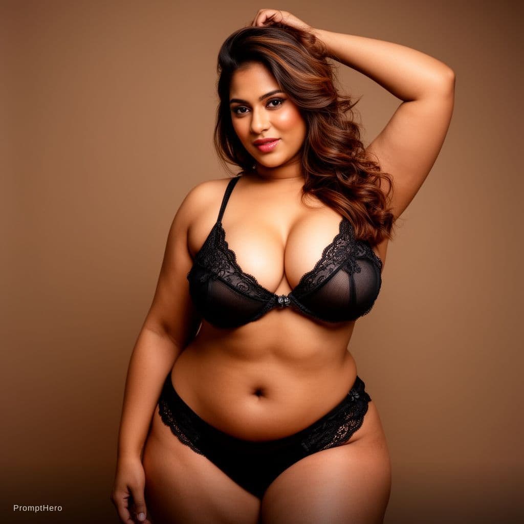 AI generated: Sexy bengali women wearing lingerie with chubby body. Make her so so so sexy and hot 