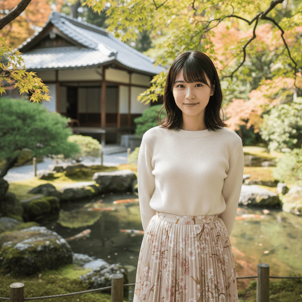 AI generated: japanese girl