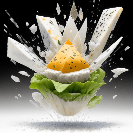 AI generated: Flying Leptop photography with [Software ] as the main subject, Splashes of Toppings and Seasonings,...