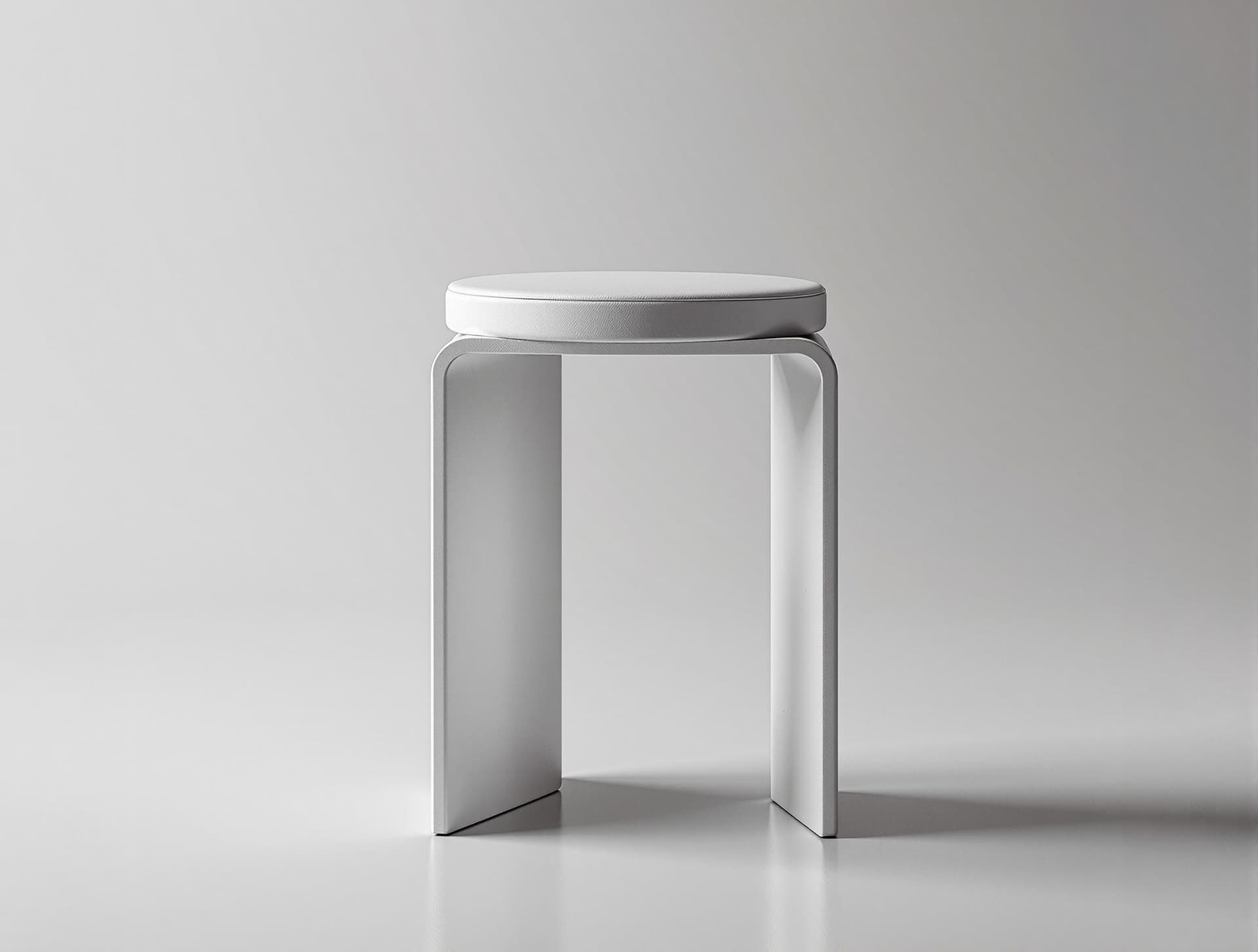 AI generated: A counter stool, STUDIOTWENTYSEVEN  inspiration style. The stool’s unique shape features a rectangul...