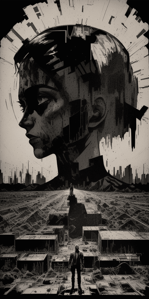 AI generated: (4k4d rfktrstyle "but first things first i'm ganna take the world with me when they put me in the di...