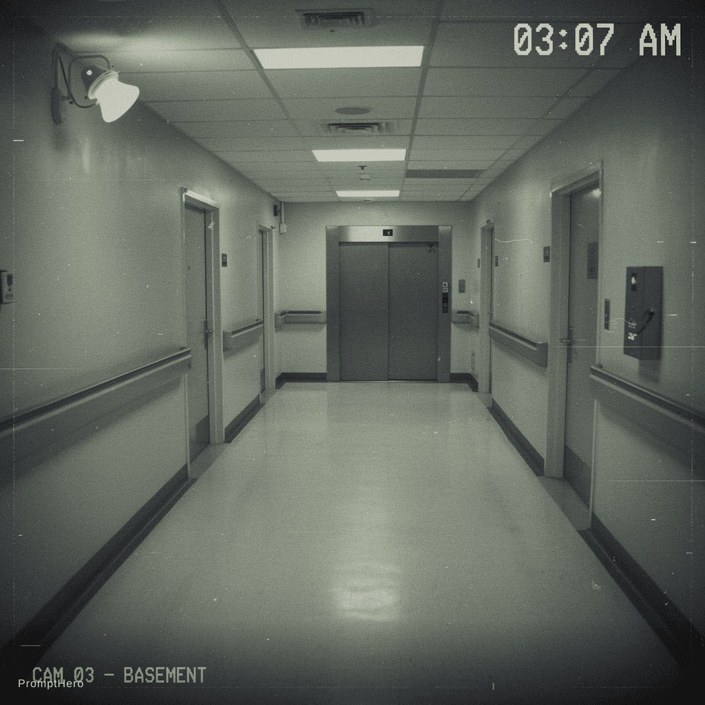 AI generated: Simple horror animation style, similar clarity and framing as Dr. Philmen, but presented as realisti...