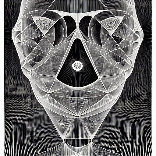 AI generated: hyper detailed NFT Degital art Drawing ::8k ultra Hd, poster art, Vintage, sketch geometry ,Upscaled...