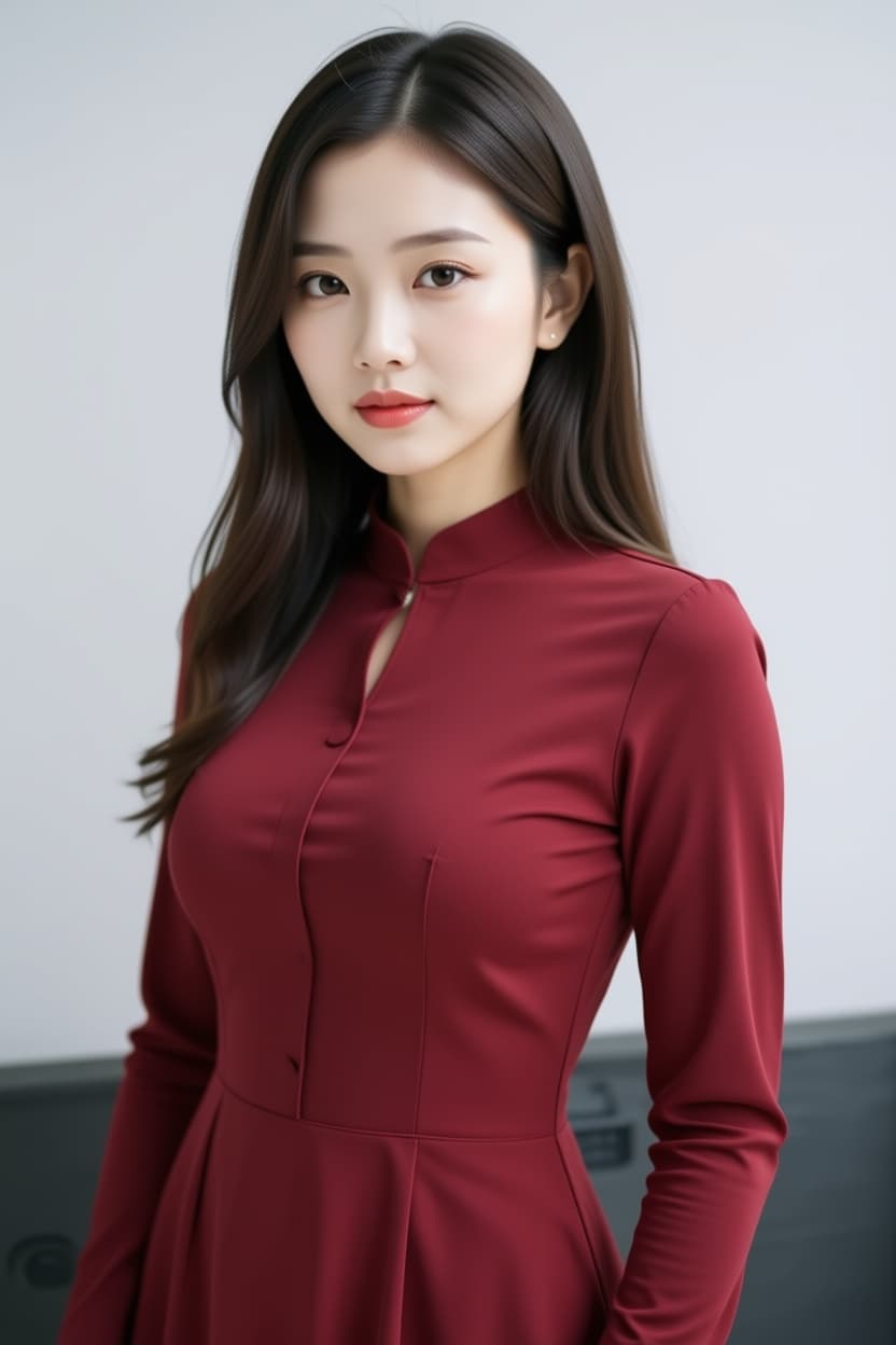 AI generated: a Vietnamese woman with black hair