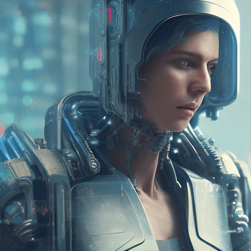 AI generated: neuromancer, cyberpunk, scifi, hyper ornated armor, epic, very realistic, max details, surface detai...