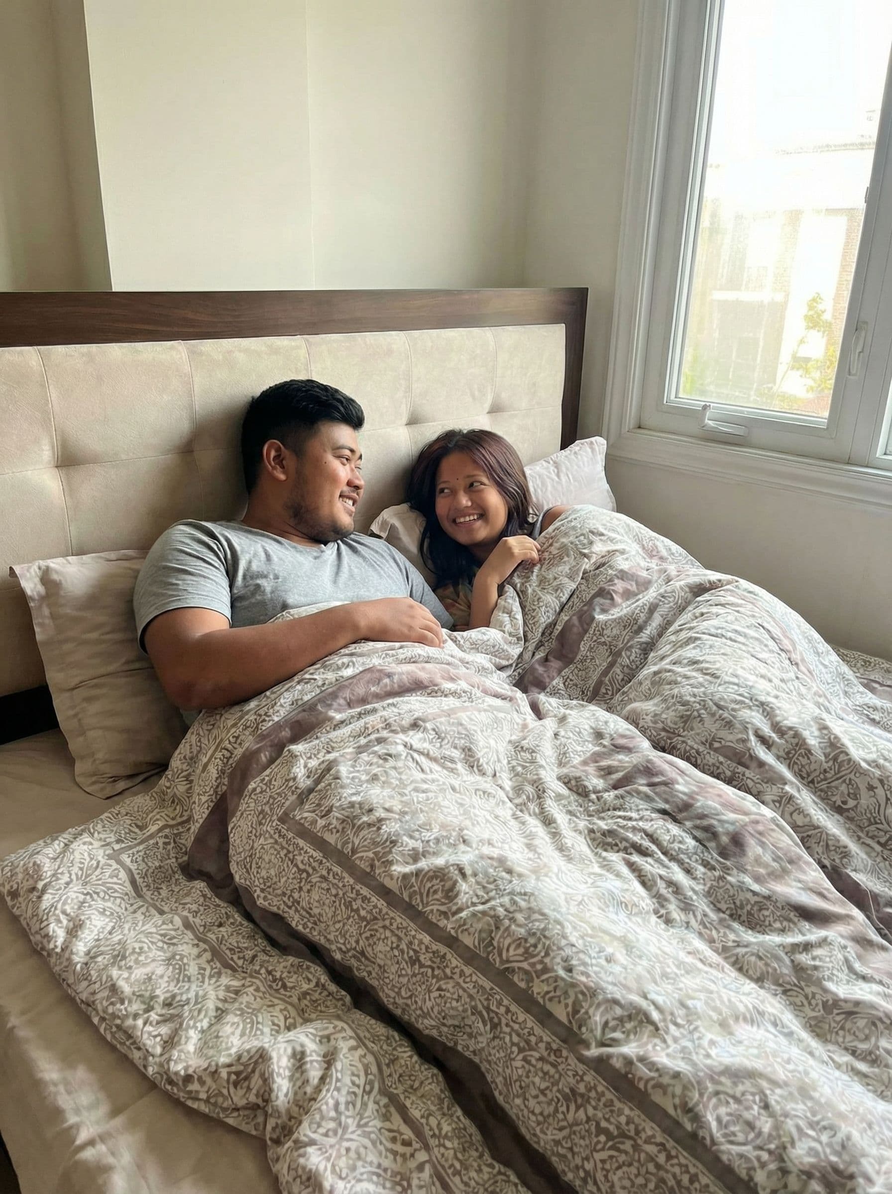 AI generated: Couples sex in bed