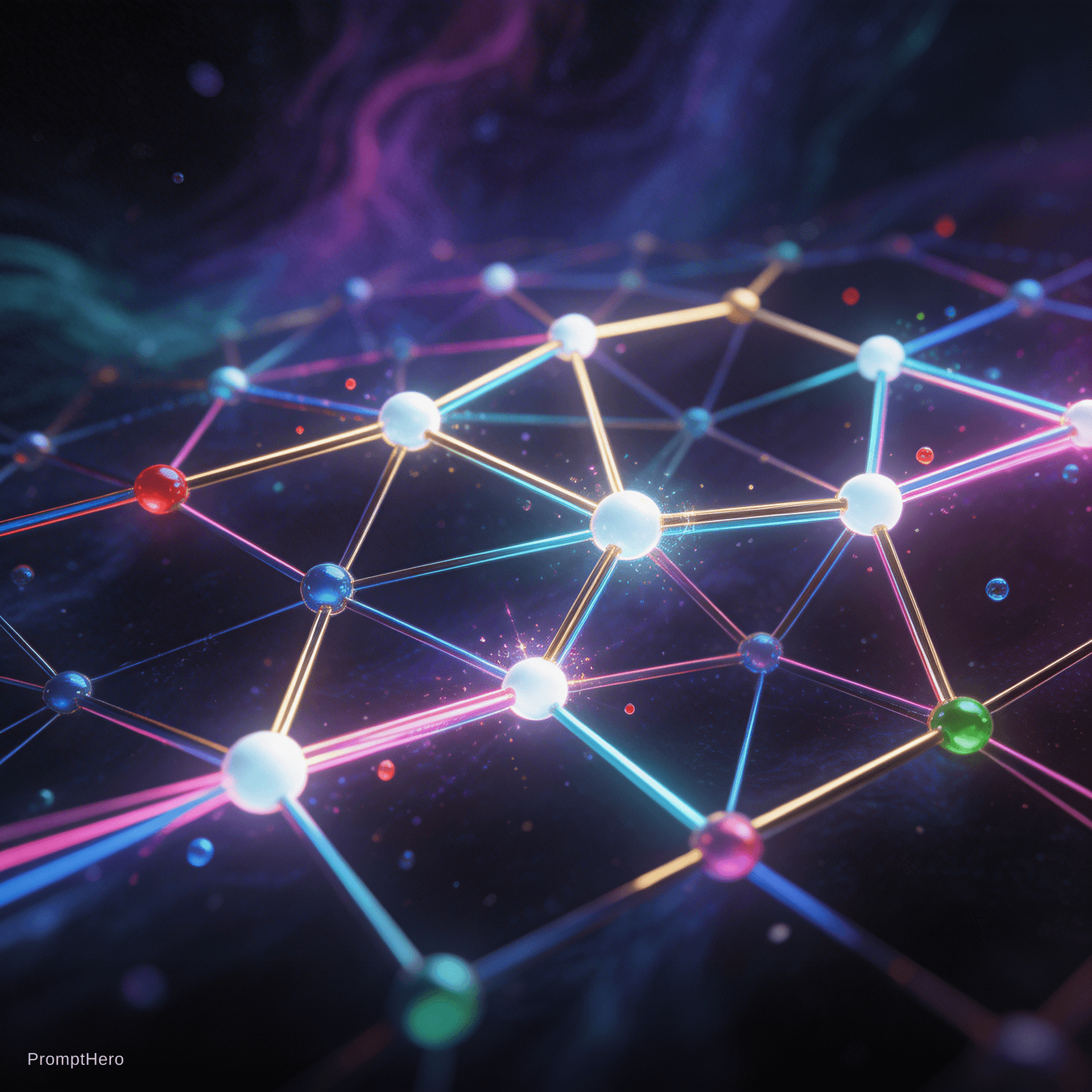 AI generated: Psychedelic. hidden geometry inside matter that dictates how reality works at the smallest scales. T...