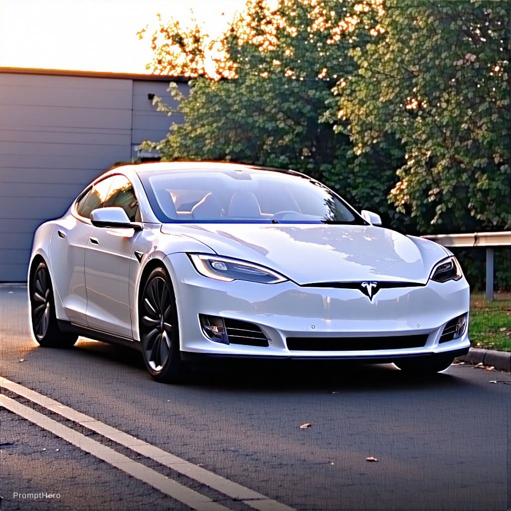 AI generated: Tesla model s 