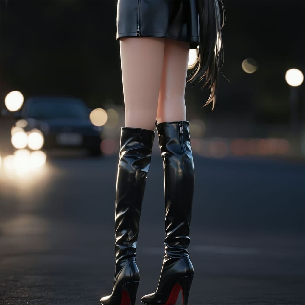 AI generated: score_9, score_8_up, score_7_up, <lora:add_detail:2> , a professional photograph of a girl by night,...