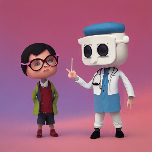 AI generated: https://i.postimg.cc/vBydM0X1/avatar.jpg doctor, standing character, soft smooth lighting, soft past...