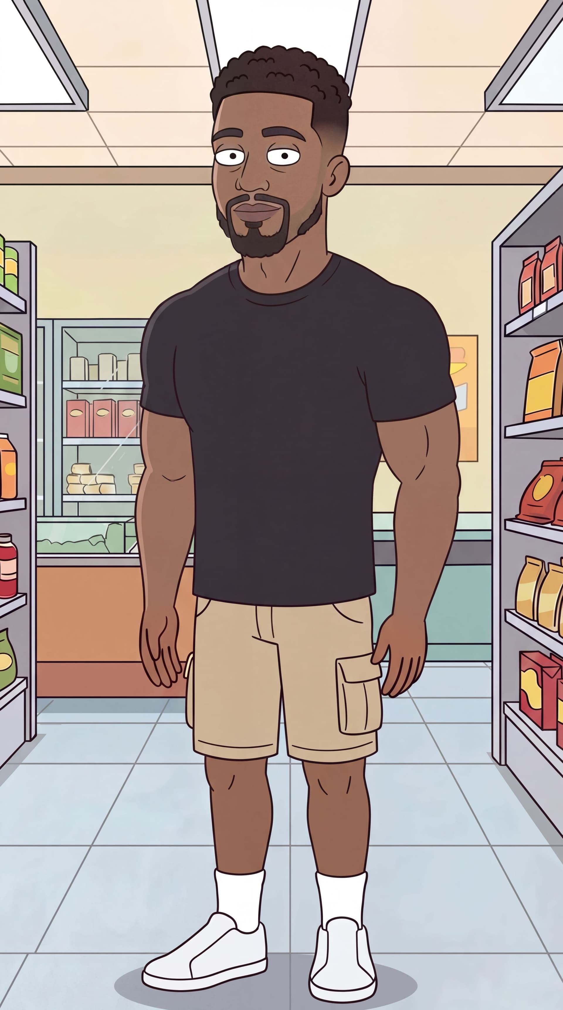 AI generated: Remove the jacket 