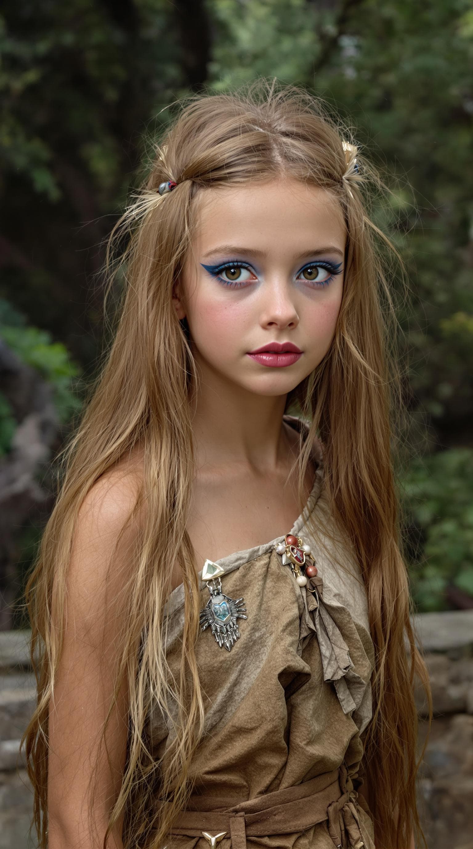 AI generated: a professional photo of a exceptionally beautiful girl in the world, (age 10) (futuristic),(masterpi...