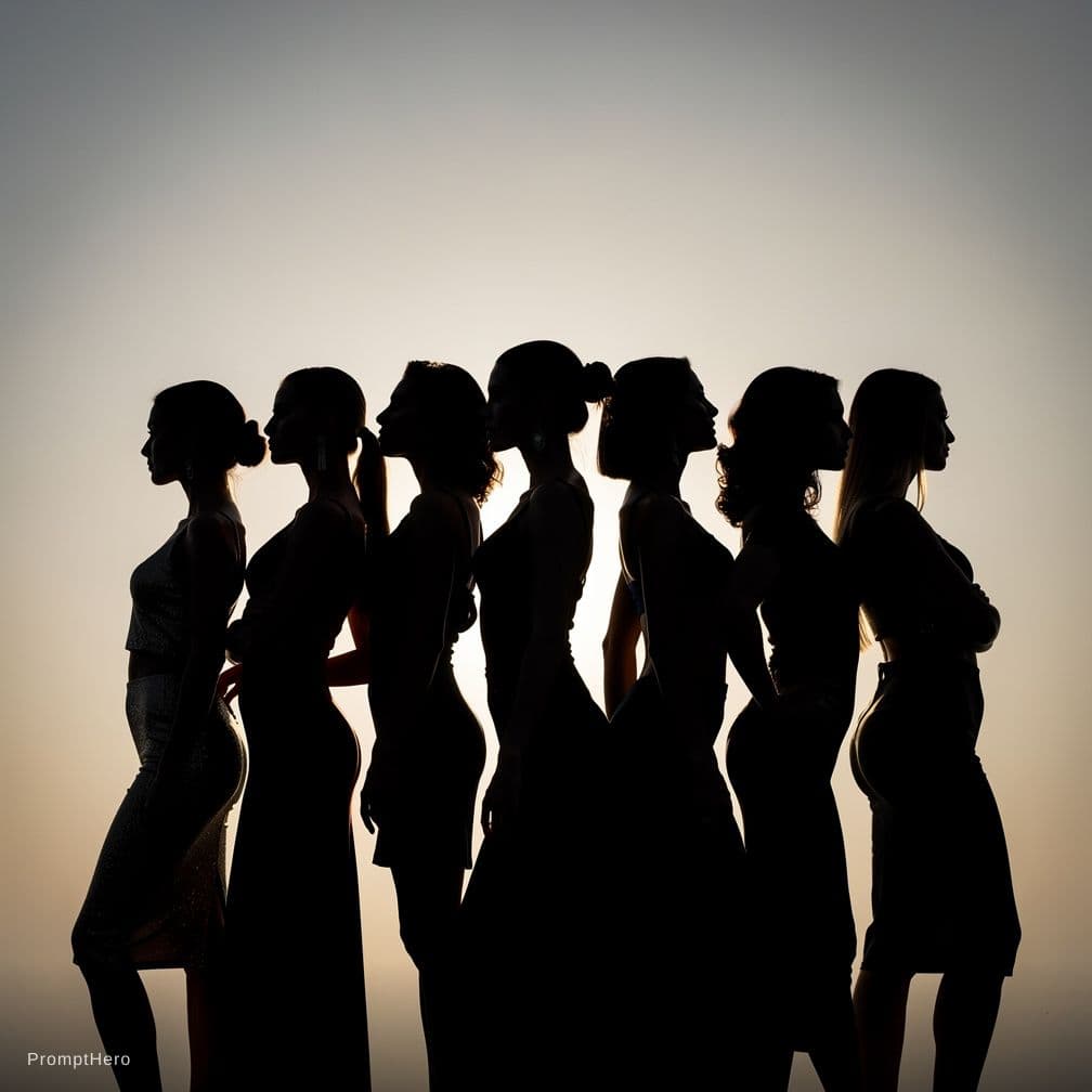 AI generated: Naked women 
