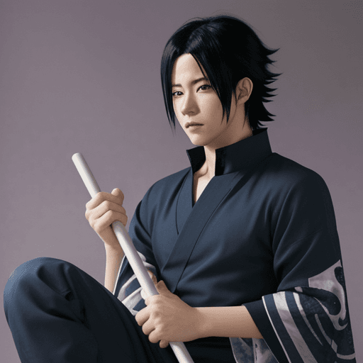 AI generated: sasuke from naruto 