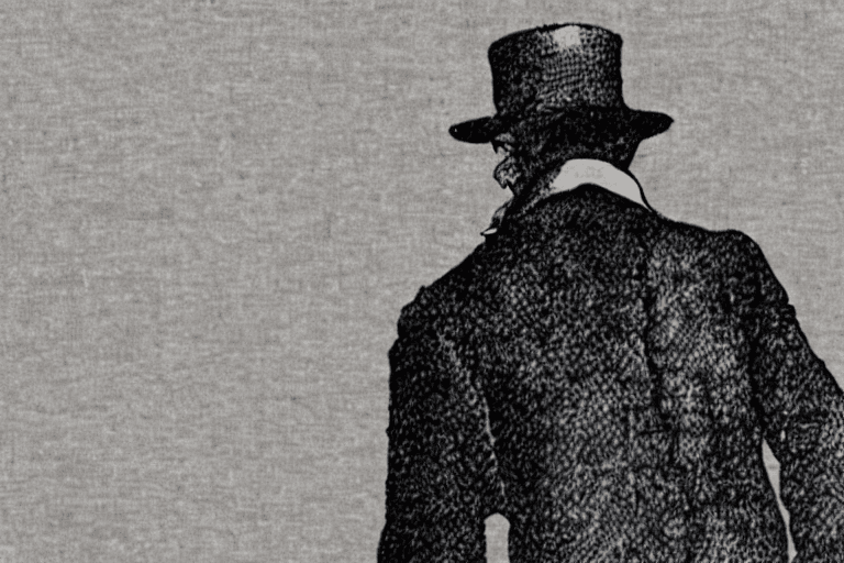 AI generated: Sherlock Holmes looking for macaroni