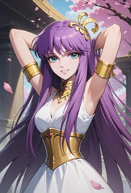 Saori Kido Athena - (Saint Seiya) SDXL