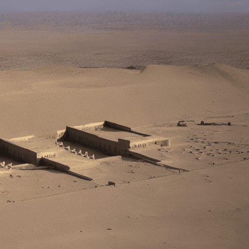 AI generated: recreation city of Tell-el-amarna in egypt, recently built, new, hyperrealistic, 8k
