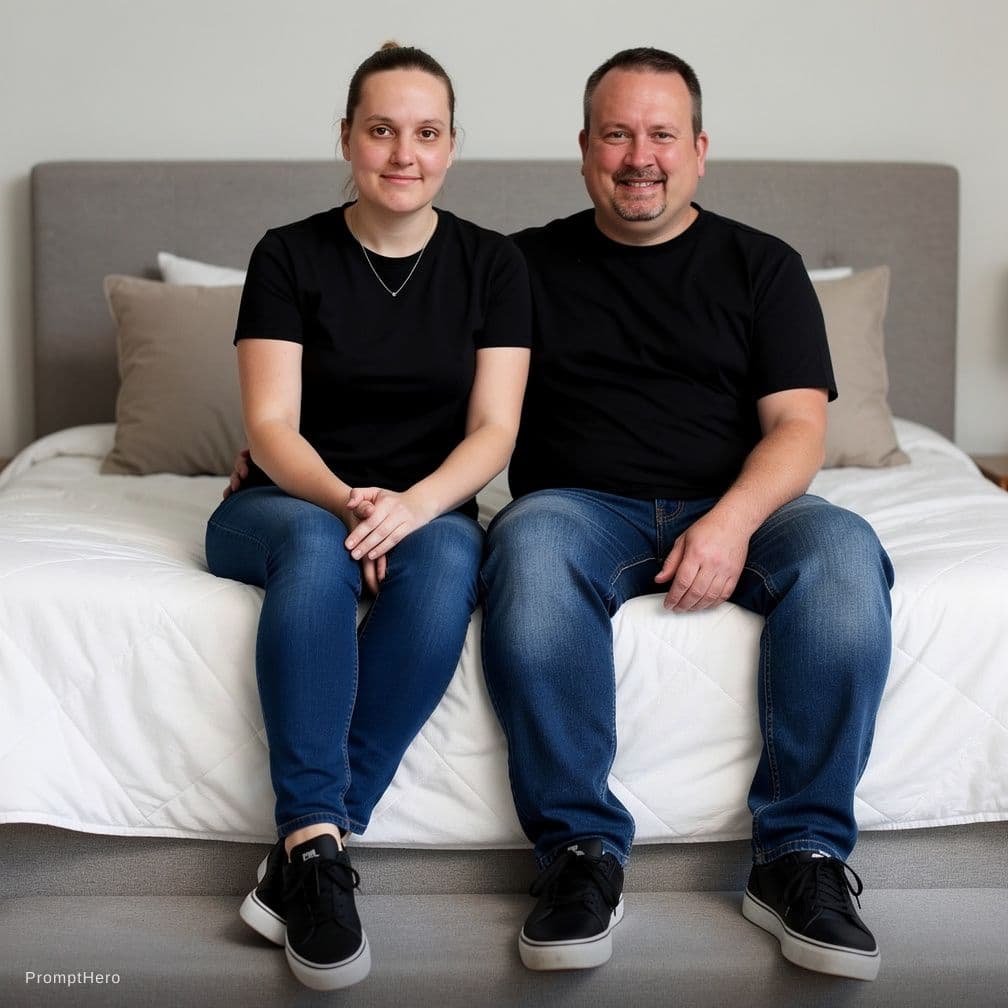 AI generated: couple sex in bad
