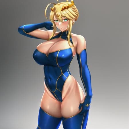 Artoria Lancer (fate) LoRA - Image 1