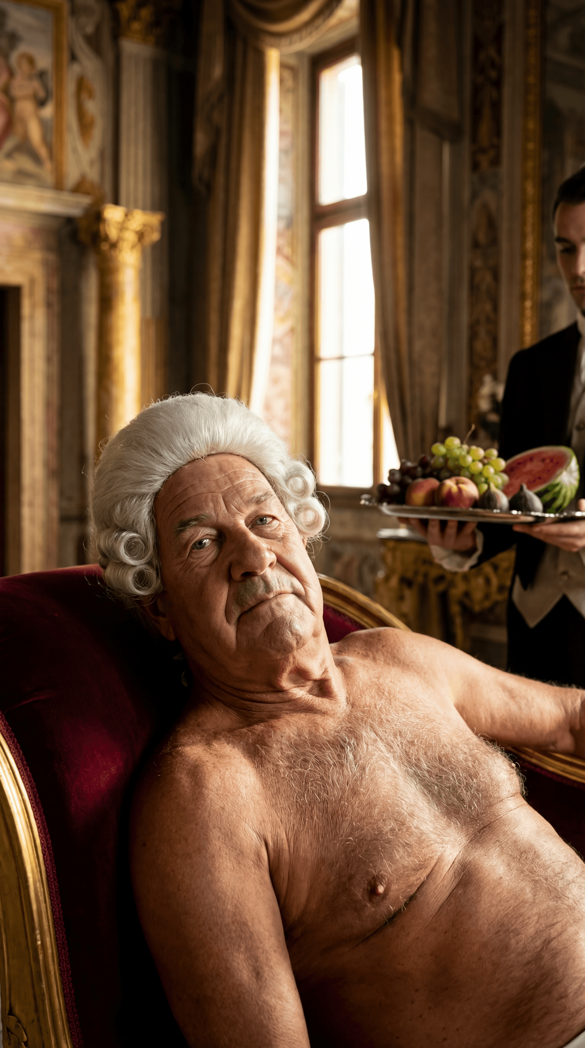AI generated: ULTRA-REALISTIC CINEMATIC EDITORIAL PORTRAIT (vertical 9:16).
Museum-grade realism, high-end luxury ...