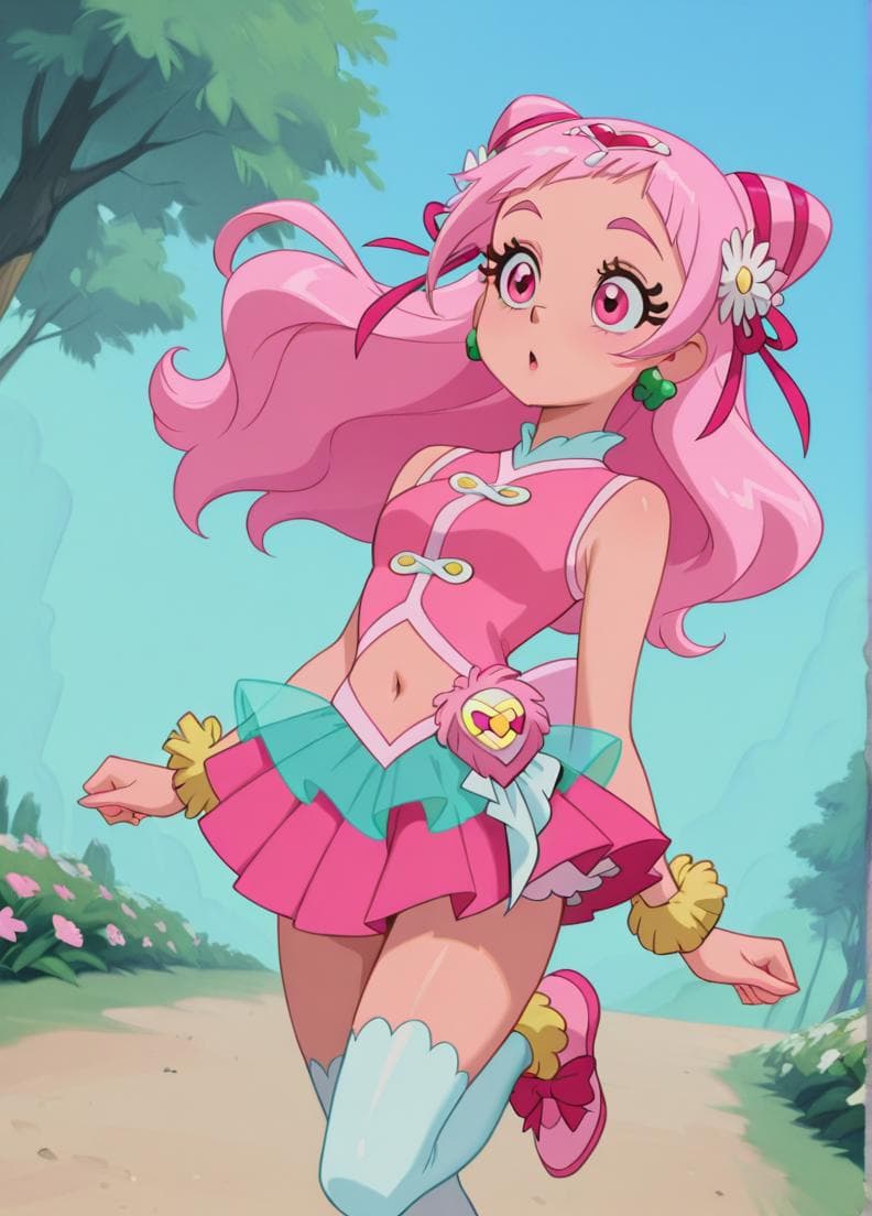 Cure Yell COMMISSION- Precure Illustrious