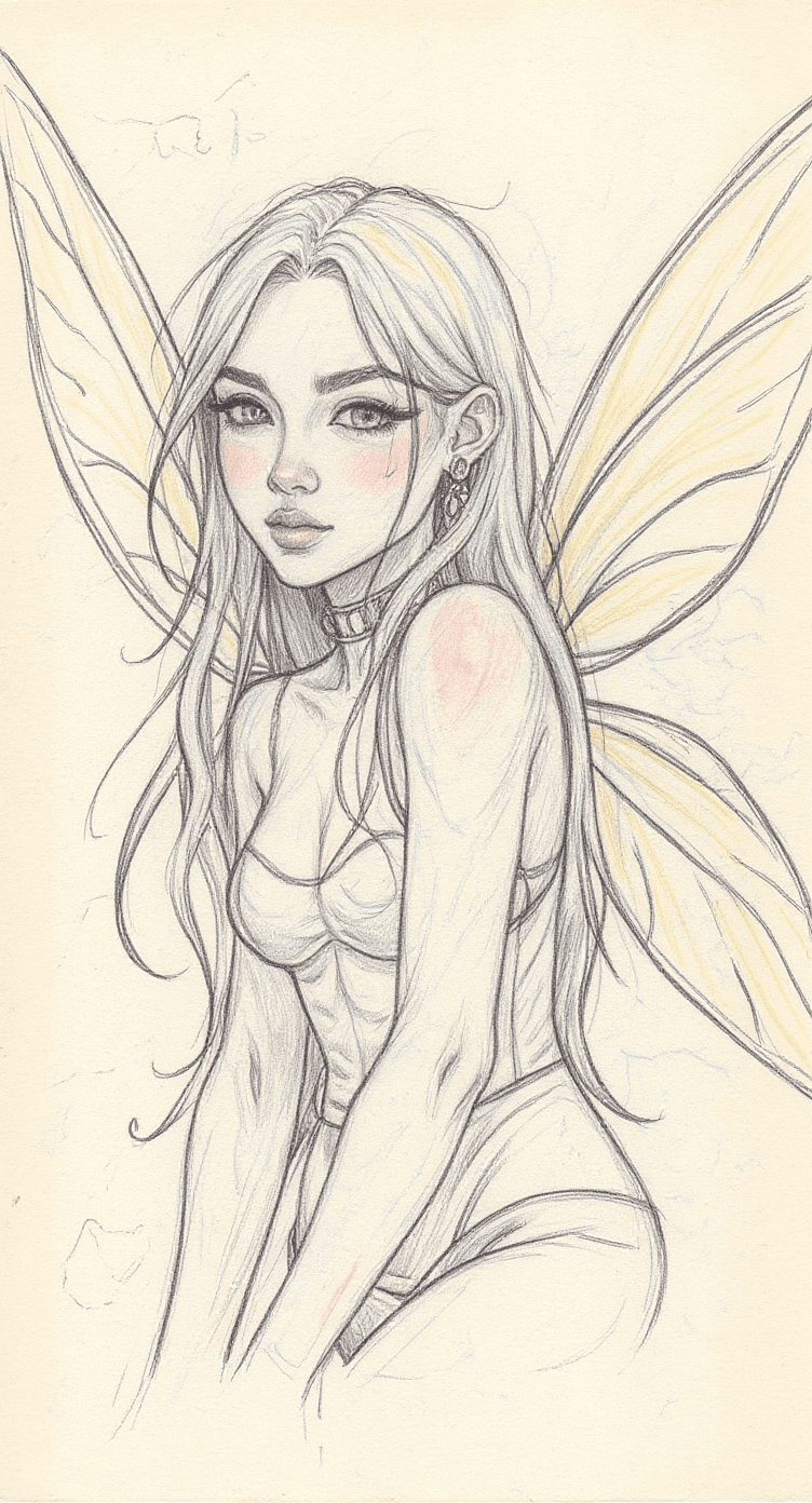 AI generated: a masterpiece interpretative rough pencil sketch in the intricate and whimsical art style of Brian F...