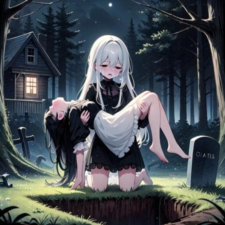 girl hate grave digging - Image 3