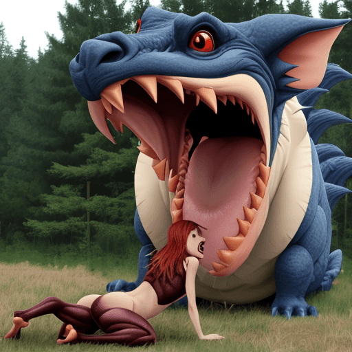 AI generated: vore