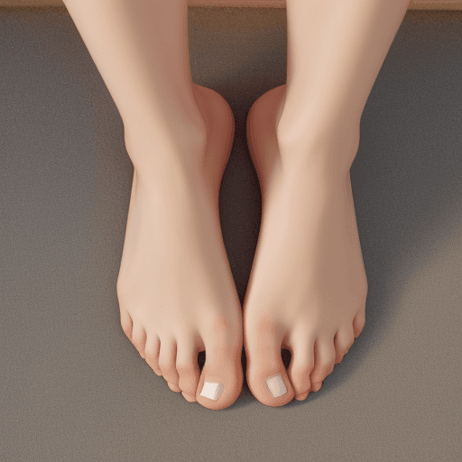 AI generated: feet
