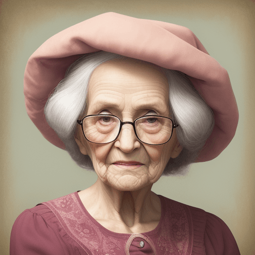 AI generated: Old grandma