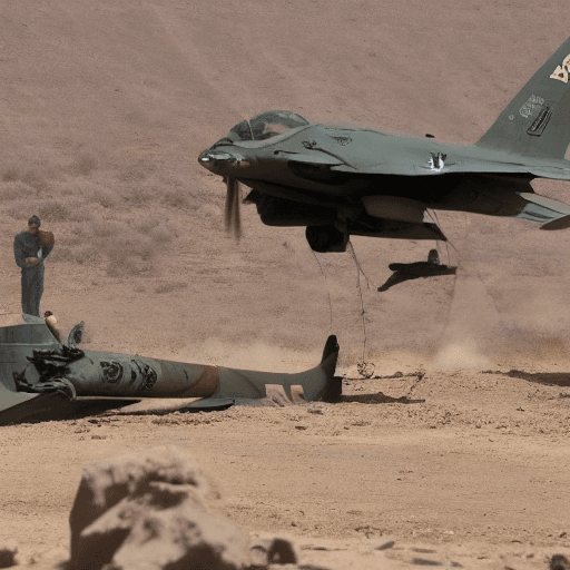 AI generated: Yemeni armed forces bombard Israel