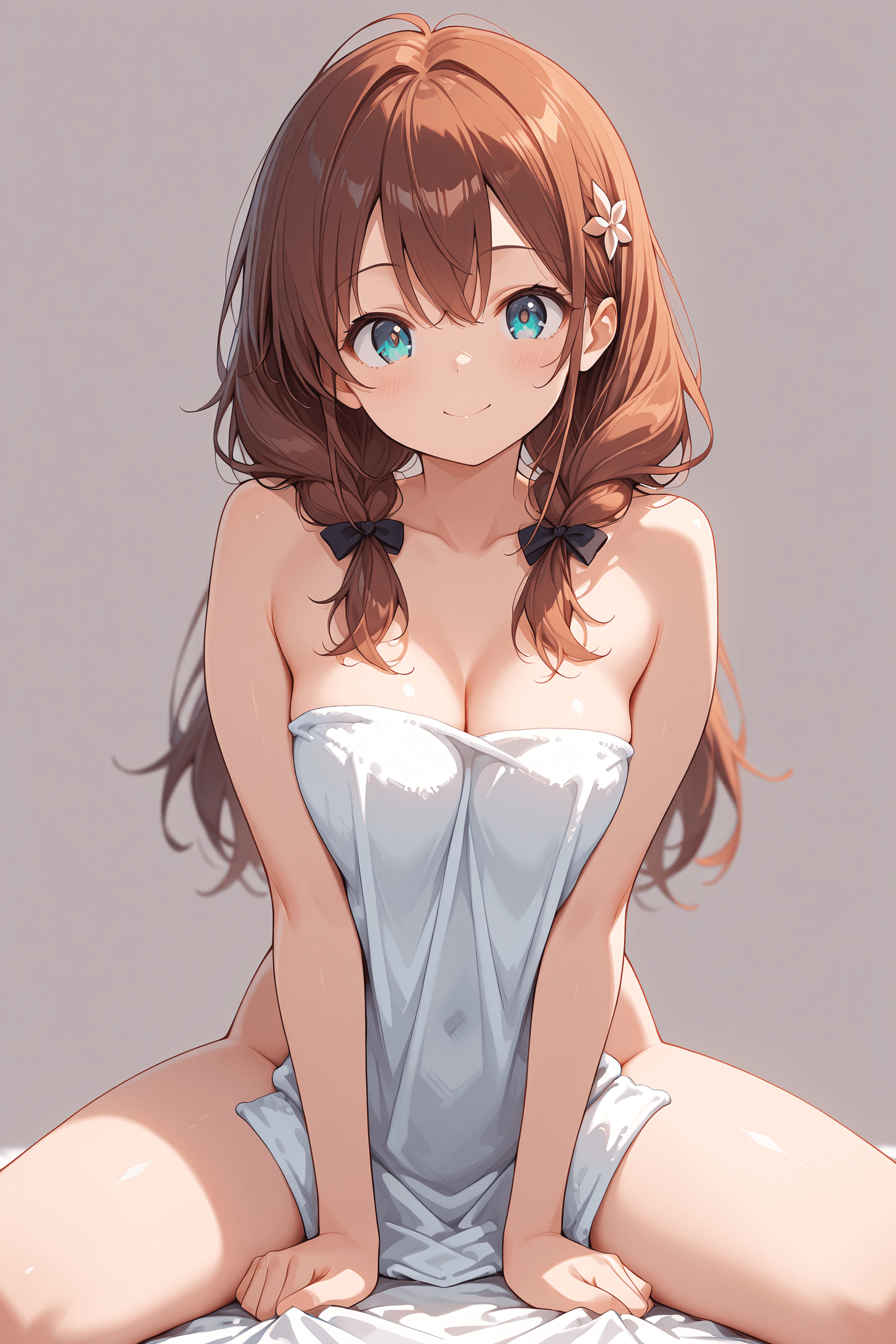 裸タオル②/naked towel②