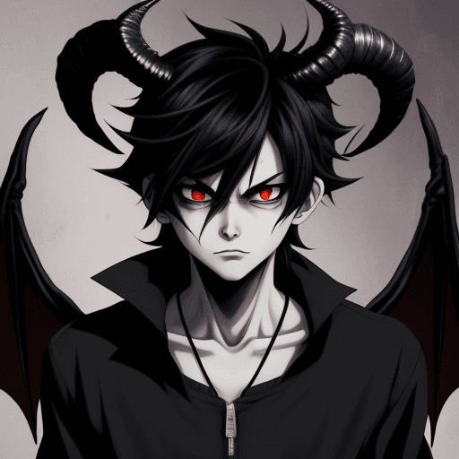 AI generated: demon boy
anime