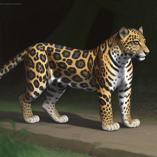 AI generated:  Jaguar (Panthera Onca)